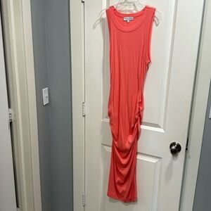 Michael Stars Wren style dress in size medium. Gorgeous coral color